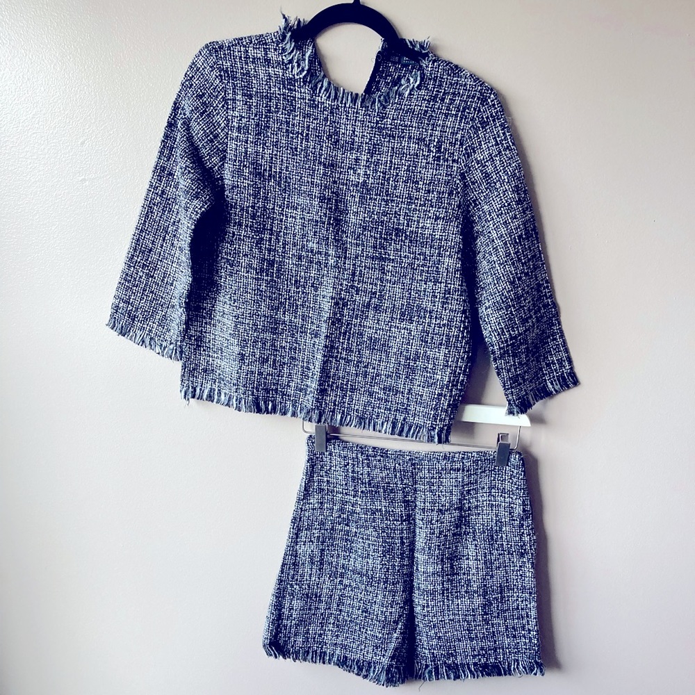 Zara two-piece suit in size xs